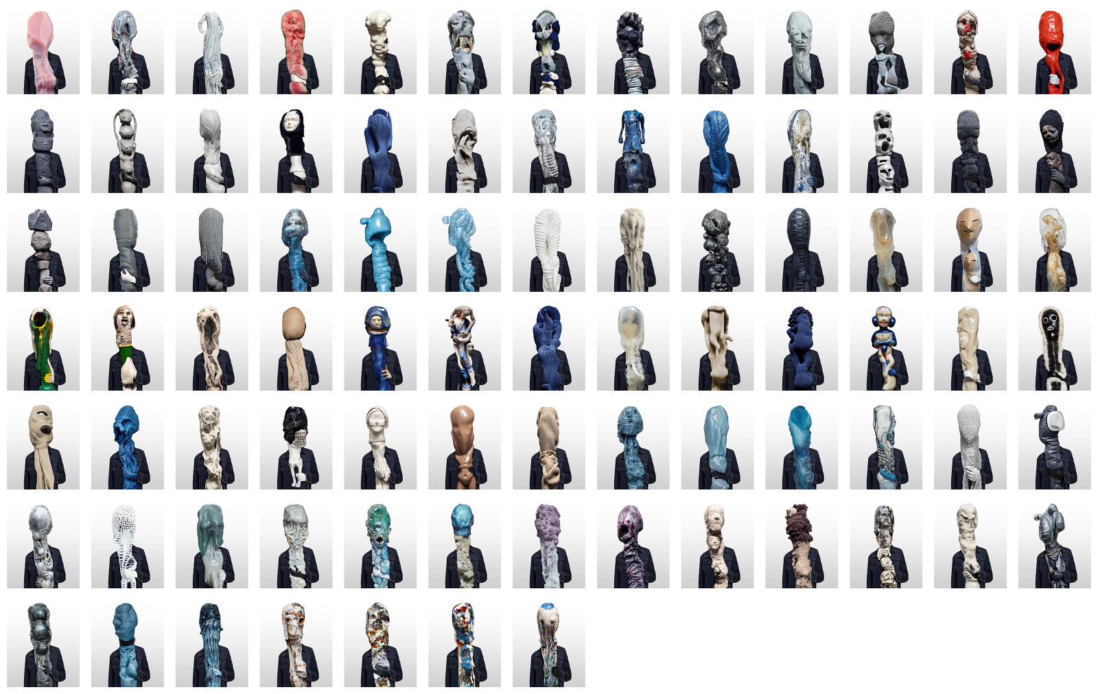 Esther Hunziker – Cover.Take Overview, Image Serie, 2023