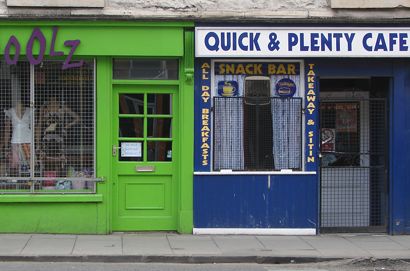 Esther Hunziker | Edinburgh Shops, 2011