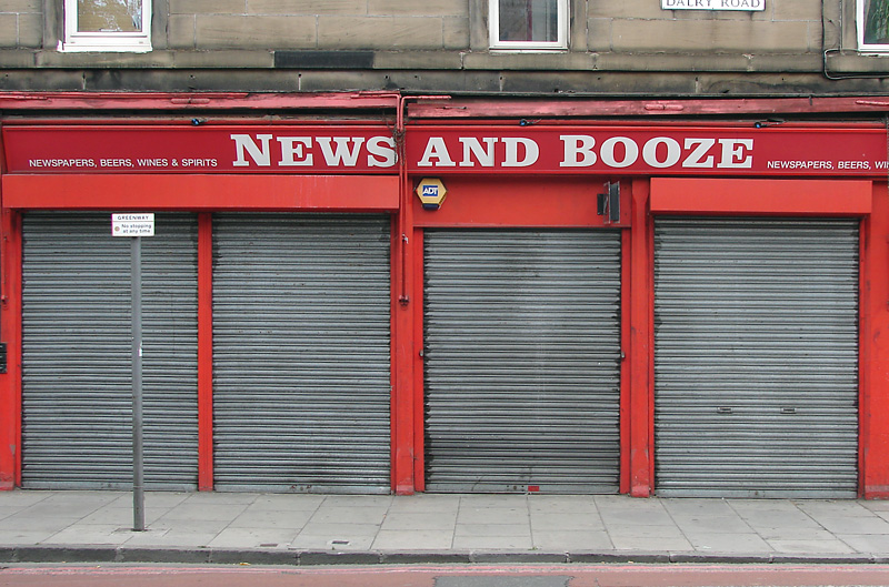 Esther Hunziker | Edinburgh Shops, 2011