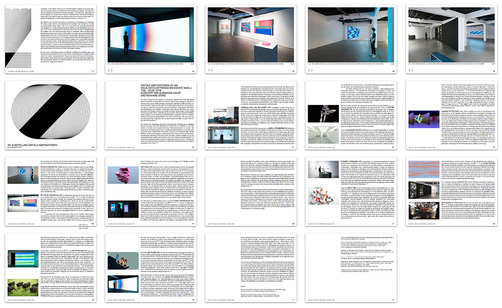 E-Book «Digitale Abstraktionen» enhanced EPUB 3, Gestaltung und Umsetzung Esther Hunziker