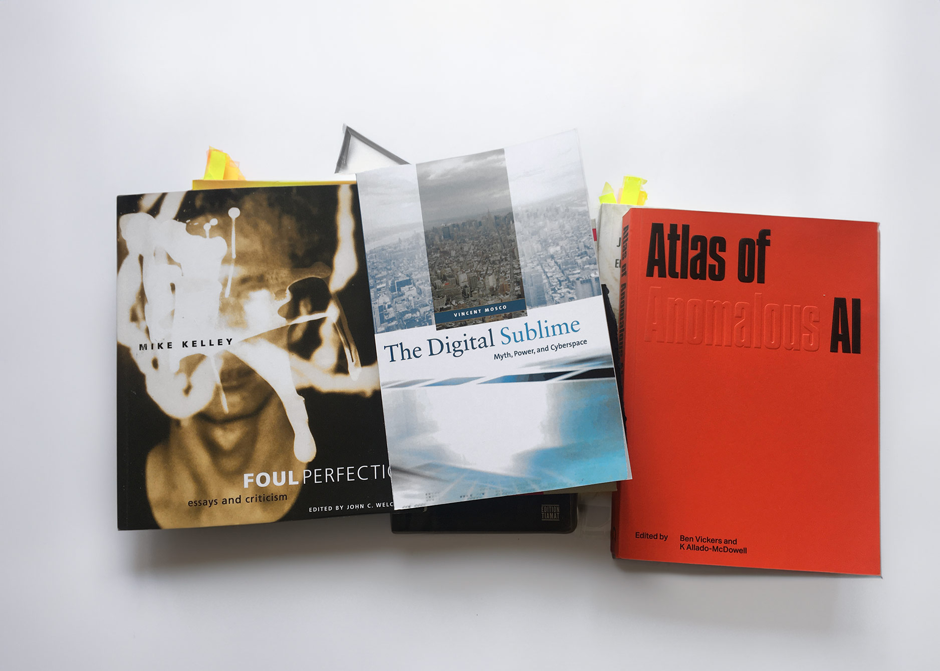 book cover, haunted media and the digital sublime