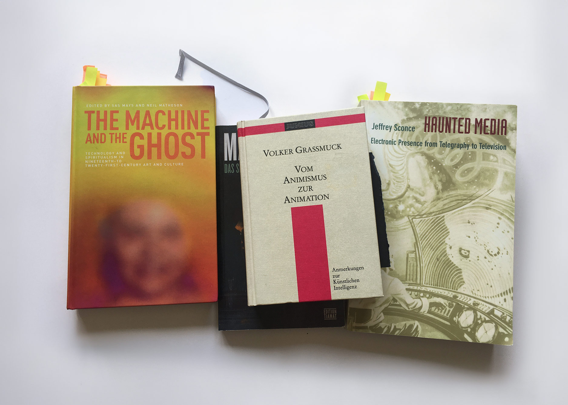 book cover, haunted media and the digital sublime