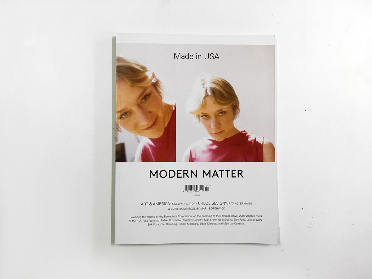 Esther Hunziker – Modern Matter Magazine, Issue 4