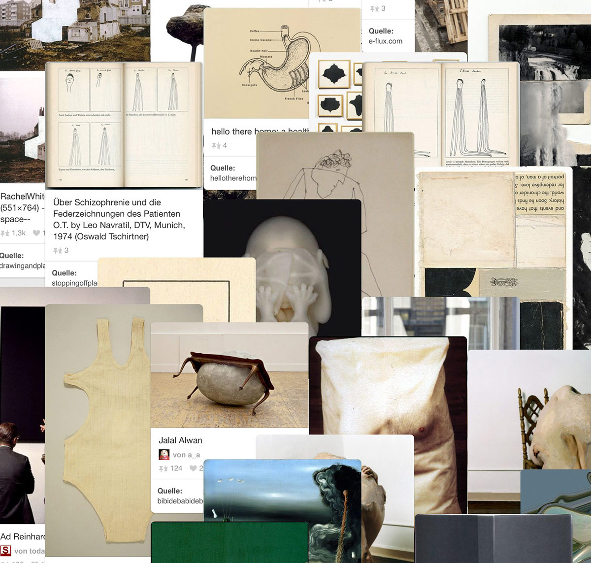Esther Hunziker – Pinterest «Strcutures», 2016