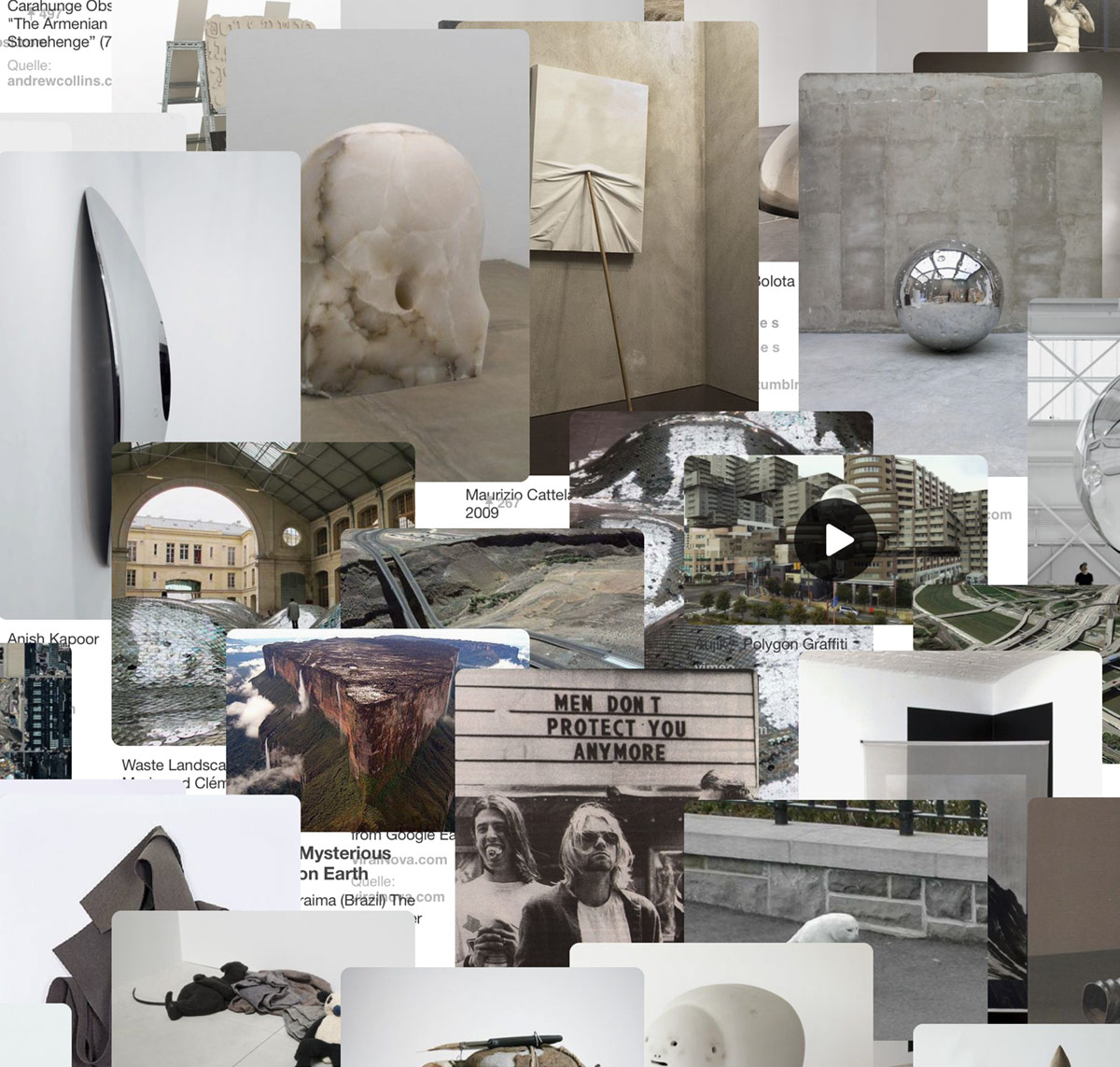 Esther Hunziker – Pinterest «Strcutures», 2016