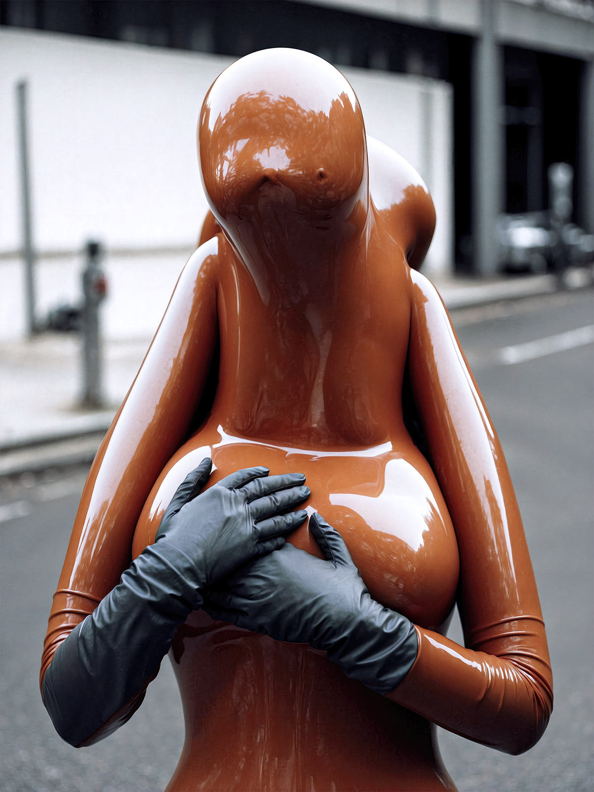 Esther Hunziker – My Wearable Pets, AI generated photo serie, 2023/24