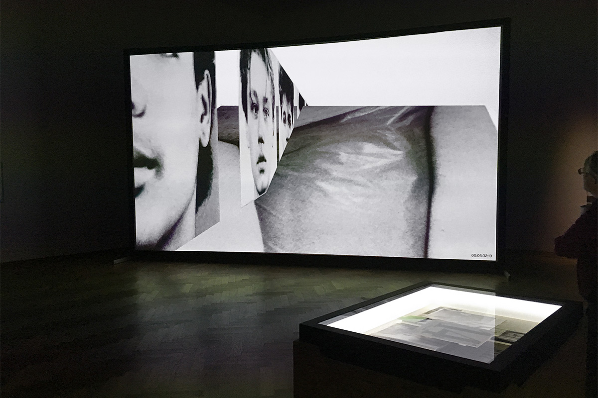 Esther Hunziker «Hall», Videoinstallation 2017, Kunsthalle Basel